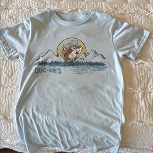 Light Blue Bucc-ee’s women’s Short Sleeve Tee